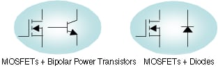 Examples of Multi-Chip Discrete Devices