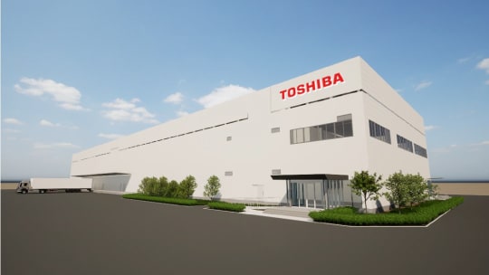 Artist’s impression of the new back-end production facility, Himeji Operations - Semiconductor