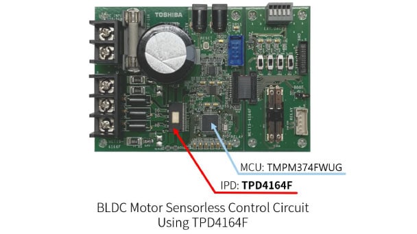 BLDC Motor Sensorless Control Circuit