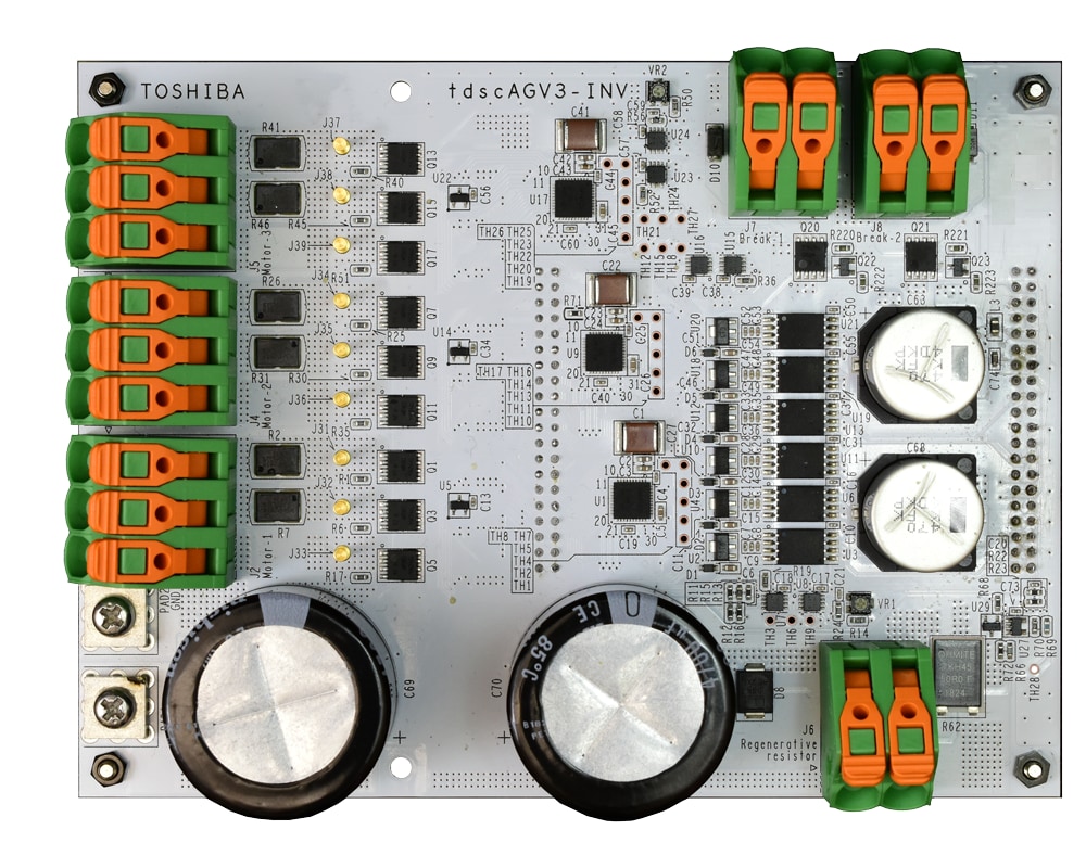 Automatic Guided Vehicle - Picture of board