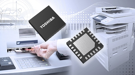 Toshiba Releases Stepping Motor Driver IC That Contributes to Saving Space on Circuit Boards