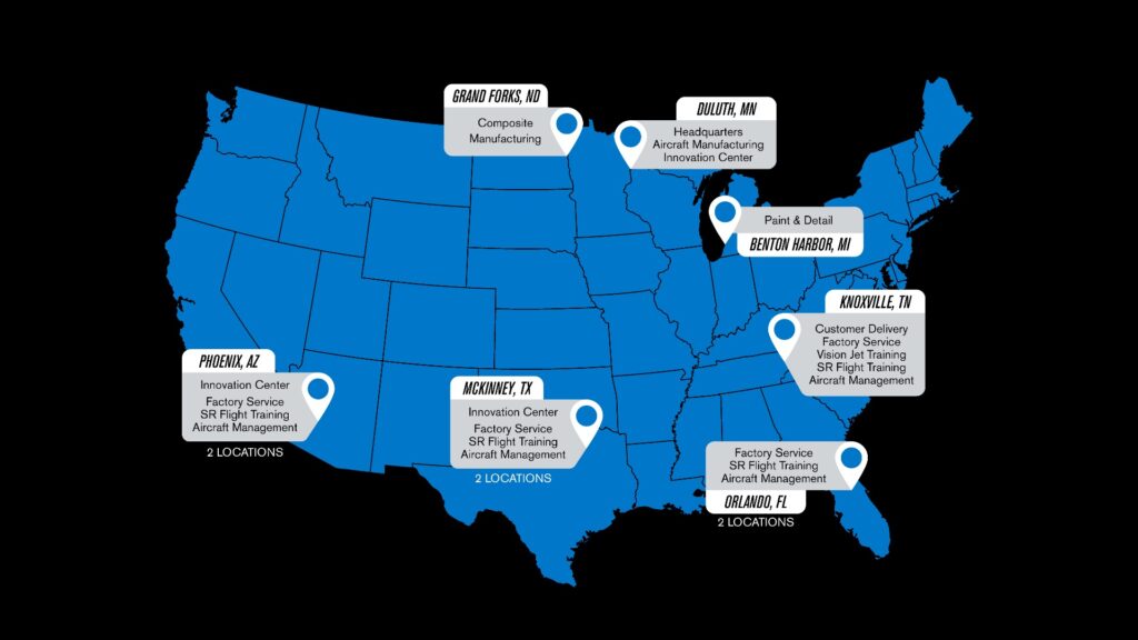 cirrus locations map