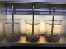 Chemical reduction simulation by beaker testing