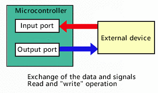 Input port, output port