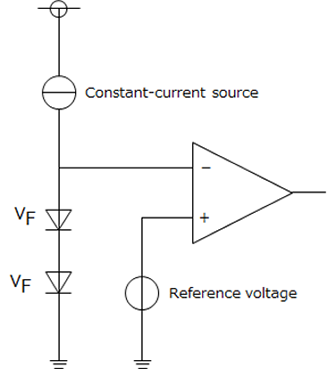 Fig. 1 Temperature detection circuit