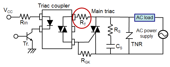 Main triac